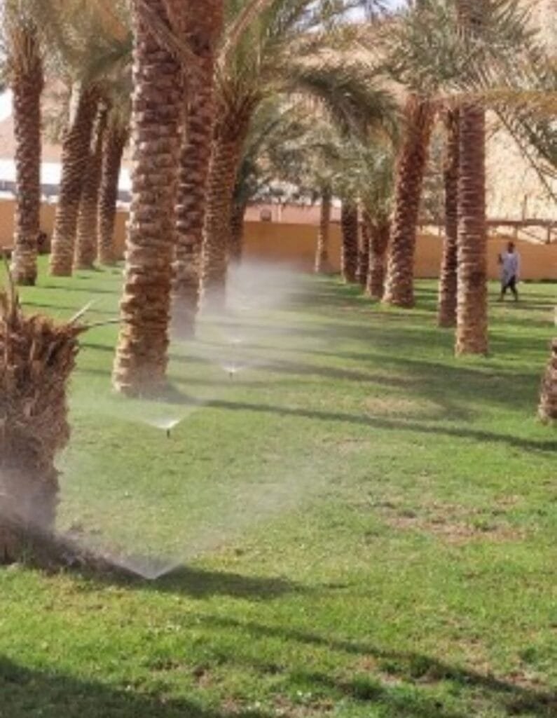 تصميم شبكات الري بالرياض