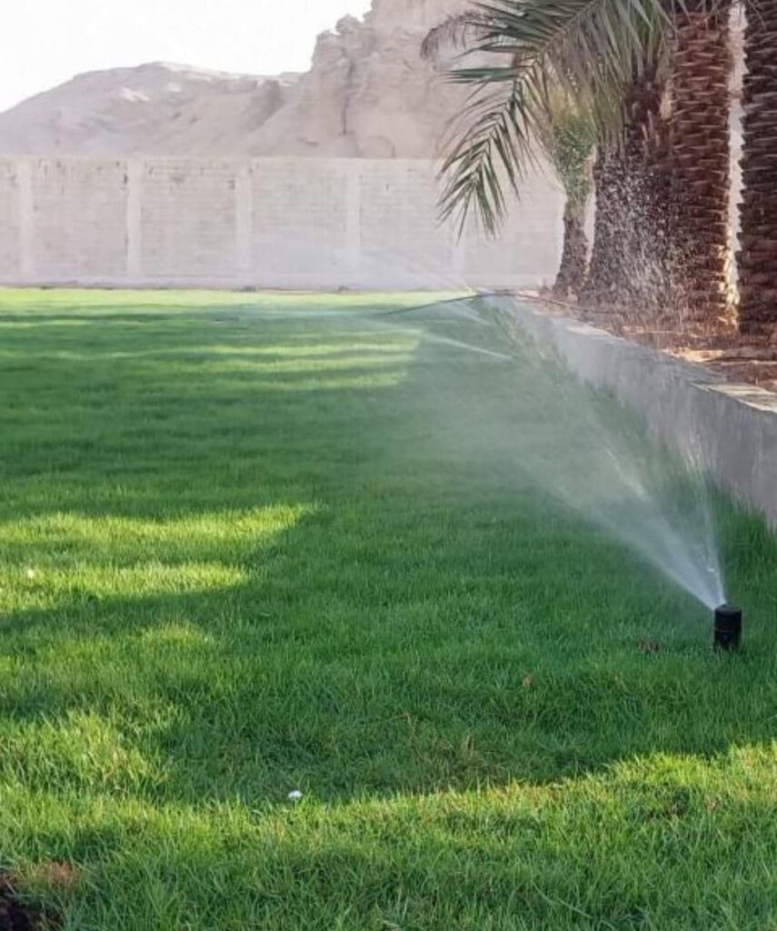 تصميم شبكات الري بالرياض